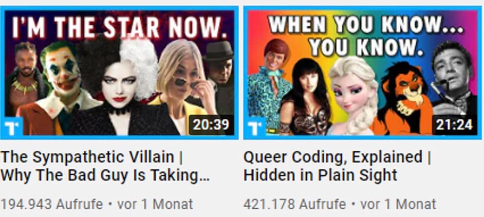 Gute YouTube Thumbnails